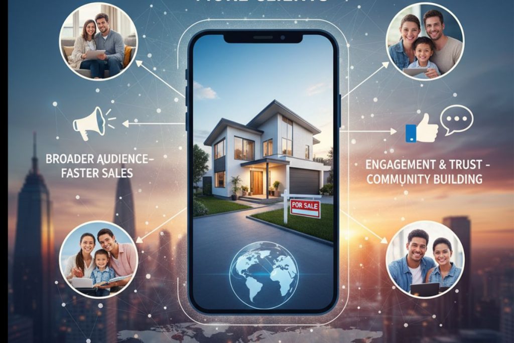 Social Media Marketing for Real Estate 2 Benefits of Social Media for Real Estate