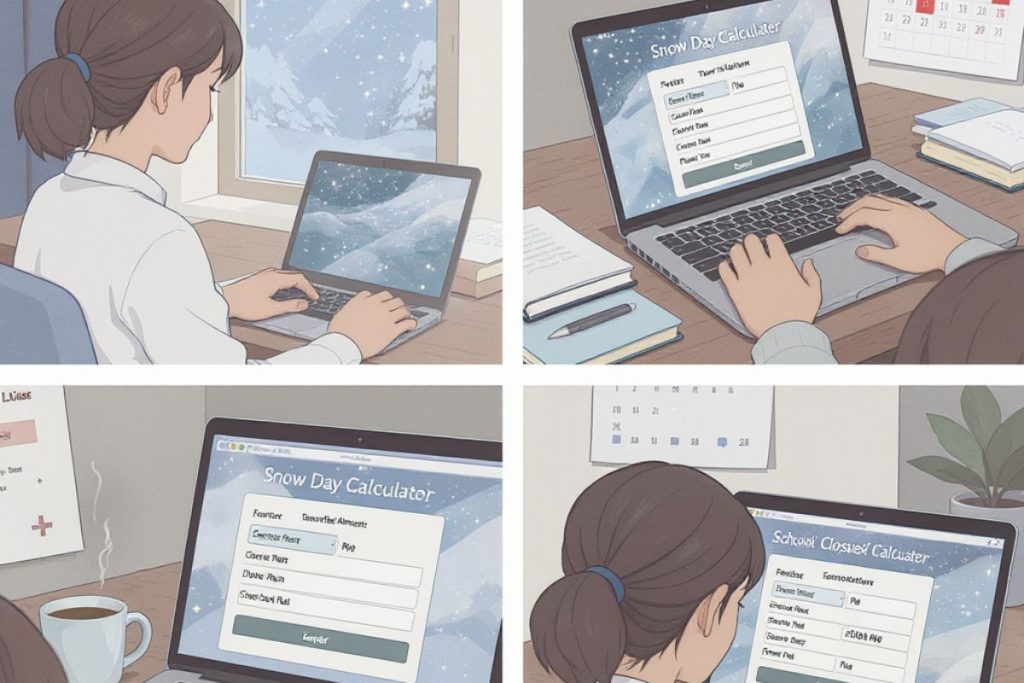 Snow Day Calculator: Exciting Chance of No School 2 How to Use a Snow Day Calculator Step by Step