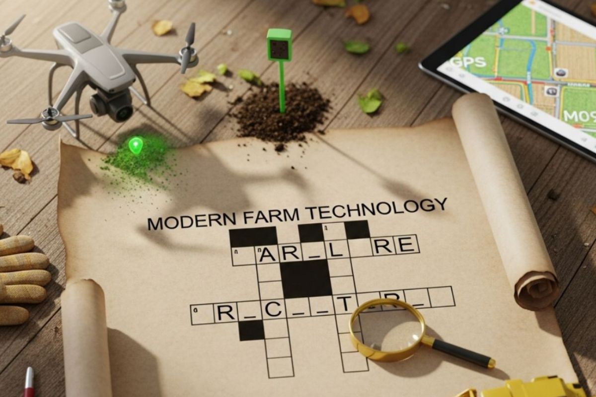 Modern Farm Technology Crossword Clue