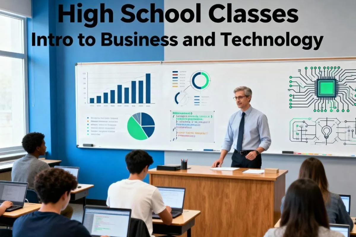 high school classes intro to business and technology